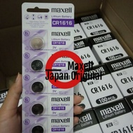 Original maxell CR1616 CR 1616 battery, car remote control watch battery, calculator, laptop, etc.