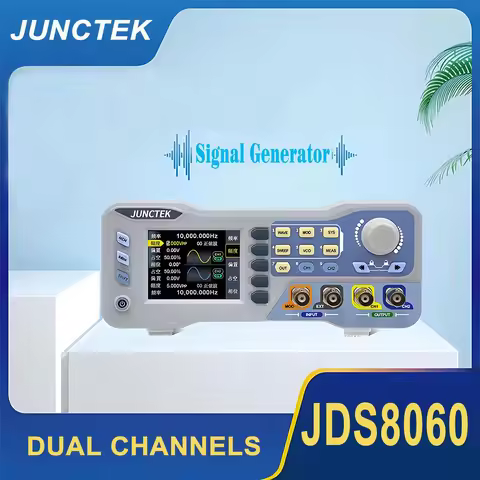 JDS8060 JDS8080 60/80M DDS Function Signal Generator 2-CH Arbitrary Waveform Generator Frequency Met