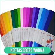 COLORED CREPE/ SHEETSKOBOT PAPER/ CREPE PAPER COLORED DECORATIVE PAPER