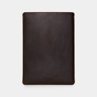 真皮棕色 MacBook 保護套 – 纖薄筆電收納袋