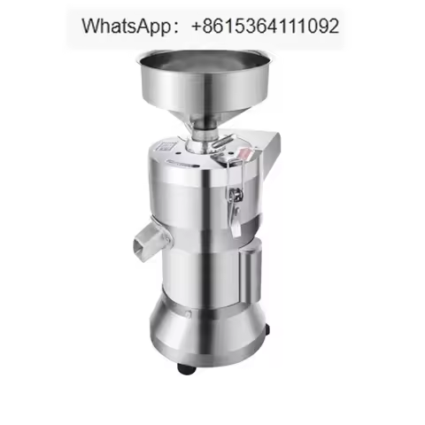 750W 25KG/H Soybean Milk Grinder Commercial Soya Bean Milk Grinding Machine Slag Pulp Separator Mach