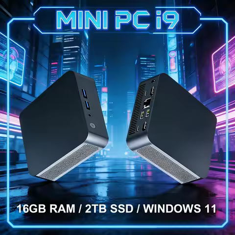 Mini Pc Gaming Computer Intel Core I9 8950HK Intel i3 6100 Ethernet i9 Computer Handheld pc Windows 