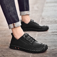 Wide-Toed Leather Shoes Men's Big-Toed Shoes Forefoot Wide Men's Shoes Extra Large Plus Fat Wide-Toe