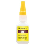 BAIHERE 401 GLUE 20g and 50g SUPER STRONG GLUE/