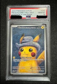 PTCG 梵高比卡超 Pikachu Psa 10