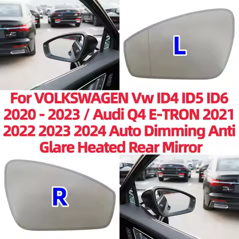 For VOLKSWAGEN Vw ID4 ID5 ID6 2020 - 2023 / Audi Q4 E-TRON 2021 2022 2023 2024 Auto Dimming Anti Gla