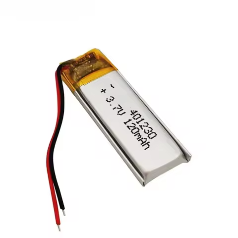 Replacement Battery for The NWZ-W202, W252, W262, SBH70, and SBH80 MP3 Headphones. 401230 3.7V 120mA