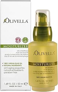 Olivella All Natural Virgin Olive Oil Moisturizer For All Skin Types 1.69 oz (Pack of 2)