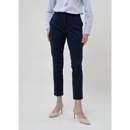 INVIO Aurora Comfort-Fit Trousers Navy | Pants Wanita