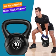 Kettlebell Unisex Yoga Squat Dumbbell 5~30LB Body Shaping Fitness Equipment Squat Train The Buttocks