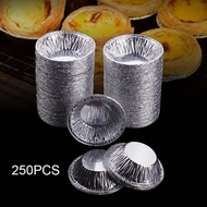 250pcs Disposable Aluminum Foil Cups Egg Tart Mould Baking Muffin Cupcake Tin Mold Egg Tart Mould Eg