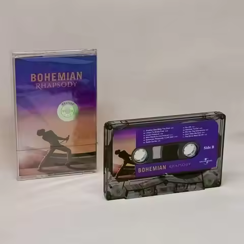 Classic Queen Freddie Mercury Music Tape Bohemian Rhapsody Album Cassettes Cosplay Music Record Walk