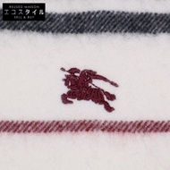 Burberry Black Label 標誌刺繡條紋流蘇 [二手]
