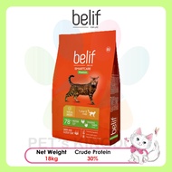 Belif Premium Cat Food Chicken & Turkey {18kg}