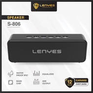 RY - Speaker bluetooth lenyes S207 anti air garansi 1 tahun TWS dan NFC original lenyes waterproof