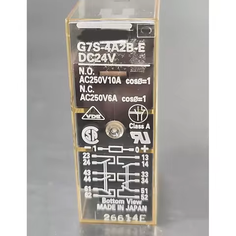 New G7S-4A2B-E DC24V G7SA-5A1B DC24V Relay In Box Expedited Shipping One year warranty