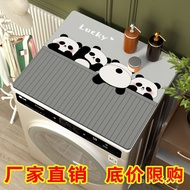 Taiwan Shipment [Diatom Mud] Washing Machine Cover Pad Diatom Mud Anti-Dust Refrigerator Cloth Absor