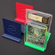 Pokemon Card Slab Holder Pokemon TCG Display Stand - Pokemon Card Holder (PSA CGC BGS Graded Slab Ho