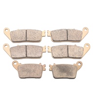 Copper Sintering Front Rear Brake Pads Fit For Honda CB600 F Hornet CB 600 F7/F8/F9/FA 2007-2017 CBR
