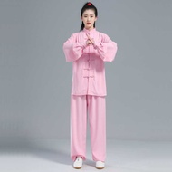 Kababaihang Sutra Ng Cotton - Tai Chi Suit Men Kung Fu Wushu Martial Arts Uniform Wing Chun