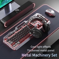 Must-Have Three-Piece Set for Esports、3-in-1 Keyboard, Mouse and Headphone (Set)