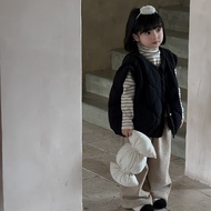 2025 Men's Women's Vest Outer Wear Children's Clothing Two-Color Fashion Warm Children's Vest Waistc