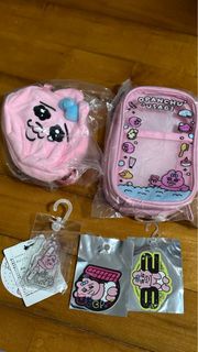 底褲兔痛袋 斜孭袋 麻雀吊飾 貼紙 opanchu usagi