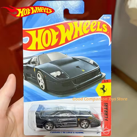Original 2026 A B C Hot Wheels TH Car Model Super Treasure FERRARI F40 COMPETIZIONE Collectible 1:64