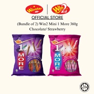 (Bundle of 2) Win Win Mini 1 More Chocolate  / Strawberry 360g