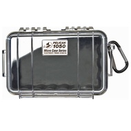 PELICAN 1050 Mini Waterproof Airtight Box Transparent (Black)