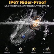 INTERCOM GEARELEC C2 PRO MUSIC SHARING WHILE INTERCOM 2 RIDERS 50 M (GET 2 MIC) INTERCOM HELMET Best