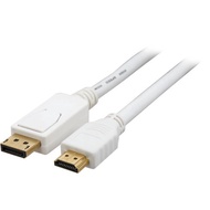 1.5m Displayport Male DP to HDMI Male Cable black