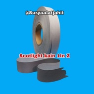 Scotlight Grey Fabric (Z) 1in|2.5cm @1Roll=rp.88.250| ±100mtr