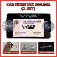 VIVA Roadtax Holder Small Pemegang Kereta Rotek Cover Rotex Casing Road Tax Perodua Car Accessories