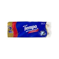 12-Rolls Tempo Toilet Rolls (Neutral) 3‑Ply/12卷 Tempo 衛生卷紙（neutral）3層
