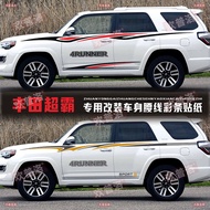 Toyota Speedmaster 4RUNNER Car Sticker Car Garland Modified Car Body Color Strip Special Waistline S