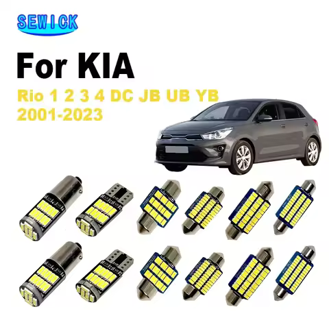 LED Canbus Car Accessories For KIA Rio 1 2 3 4 DC JB UB YB 2001-2018 2019 2020 2022 2023 Led Bulb In