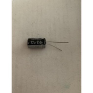 Elco capacitor 22uf / 350v