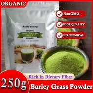 Barley Grass Juice 250g Powder Organic Non-GMO Vegan Cold-Juiced and Low-Temperature Dried