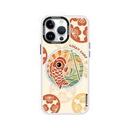 ANGYING | เคสโทรศัพท์สไตล์จีนปีใหม่พร้อมแม่เหล็กสำหรับ iPhone 17 Pro Max iPhone 16 Pro iPhone 14/13