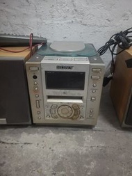 Sony 舊式 Mini Hi-Fi 音響系統MD功能（約 2000 年代初款式，