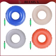 [Blesiya] Hemorrhoid Seat Cushion with Air Pump Inflatable Donut Cushion Seat Round Seat