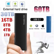 2TB SSD External Hard Drive 1TB  High Speed Solid State Hard Disk Type-C USB 3.1 Electronics for PC/Phone