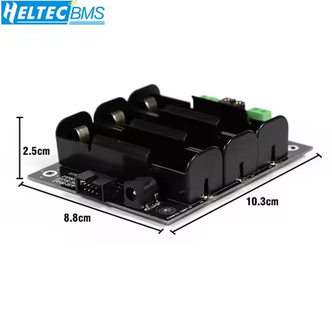 Power Bank case 12V Battery Holder 21700 Storage Box Balance Circuits 40A 80A BMS PCB 3S Power Wall 