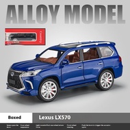 1:24 Lexus Lx570 Off Road SUV hợp kim đúc Khuôn Xe hơi mô hình Máy Tính Để Bàn Bộ Sưu Tập Sở Thích T