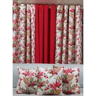 WindowStyleMNL 3in1 "Contessa " Curtains 5-8 feet
