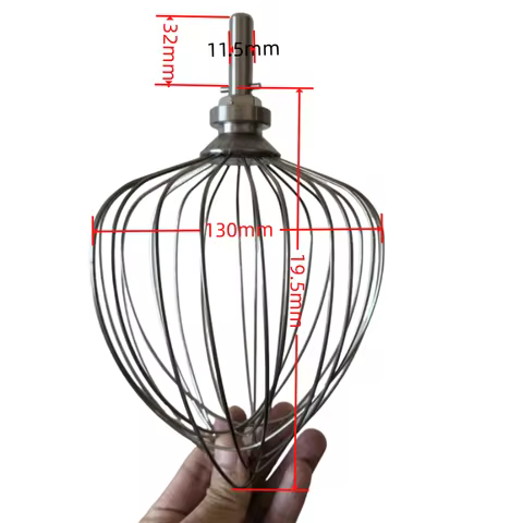 Original stainless steel egg beater for KENWOOD Stand mixer replacement