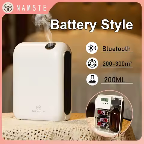 NAMSTE Bluetooth Battery Aroma Diffuser Essential Oil Aromatic Fragrant Device Aromatic Scent Diffus
