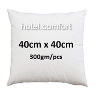 Cushion Pillow/Insert/Throw Pillow/Bantal Square 40cmx40cm 300gm