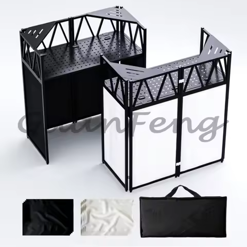 Custom Design Mingtang Stage Booth Foldable Stand Light Emitting Diode Station Mobile Flexible Foldi